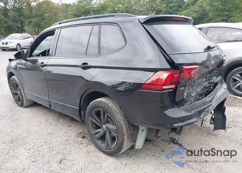 2024 Volkswagen Tiguan 2.0T Se R-Line Black from USA, damaged, VIN 3VV8B7AX1RM043565